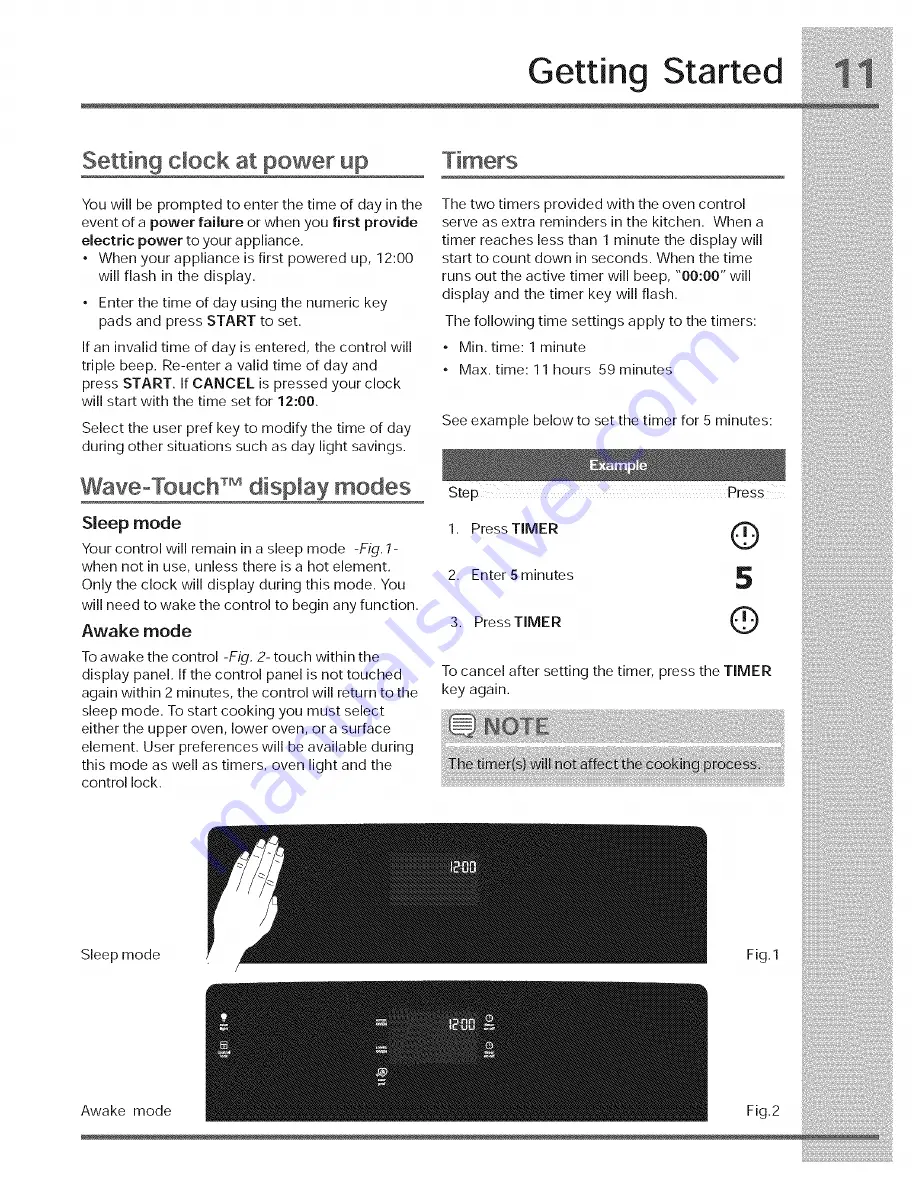 Electrolux EW3LDF65GBA Use & Care Manual Download Page 11