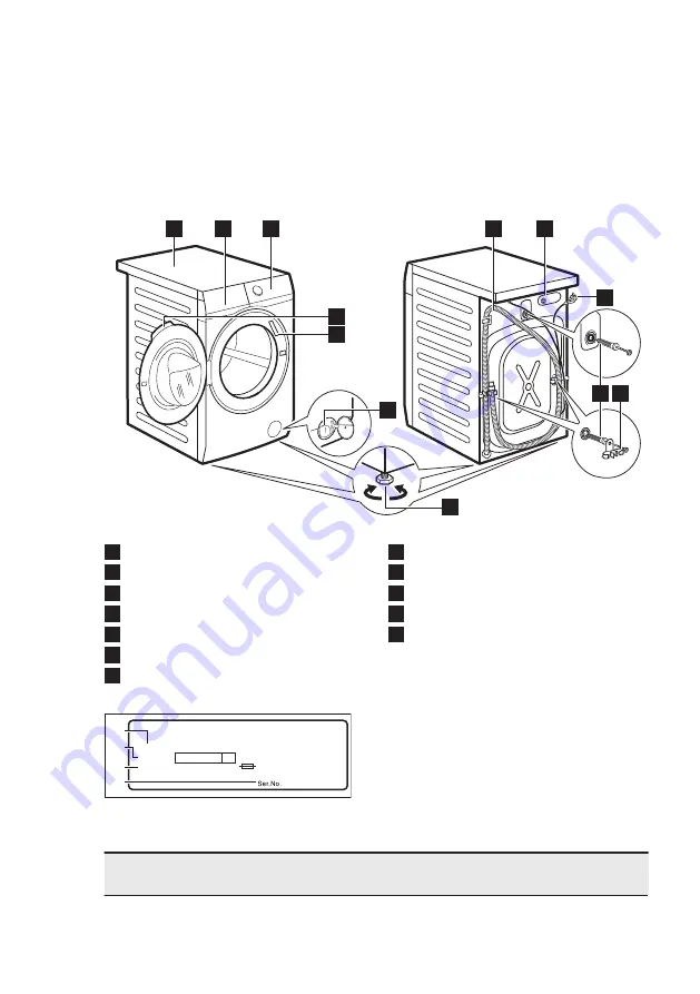 Electrolux EW7W4858OB User Manual Download Page 8