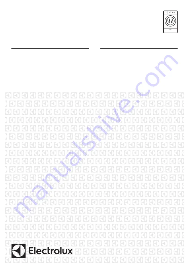 Electrolux EW7W4862LB User Manual Download Page 1