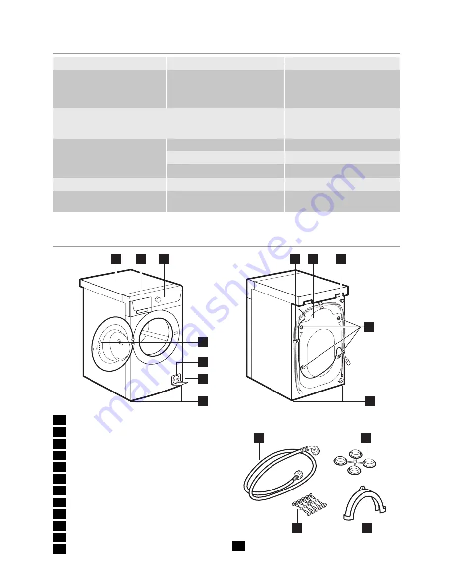 Electrolux EWF 106110 A User Manual Download Page 4