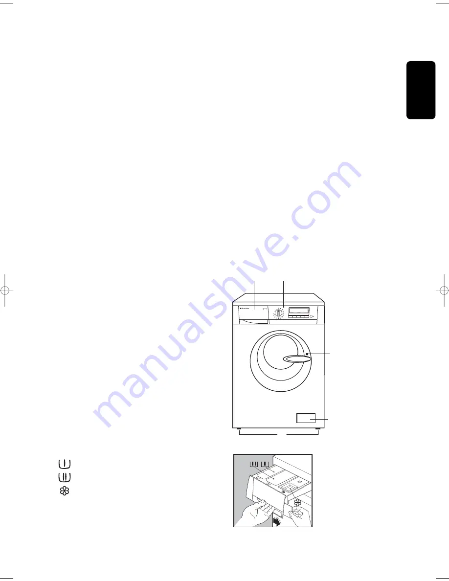 Electrolux EWF 1245 Instruction Booklet Download Page 7