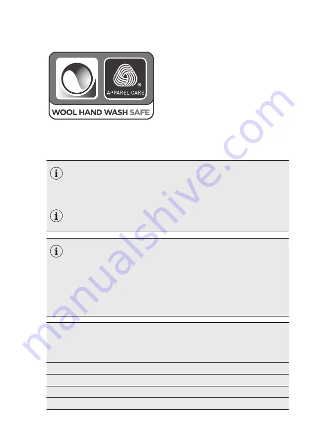 Electrolux EWF 1294BW User Manual Download Page 32