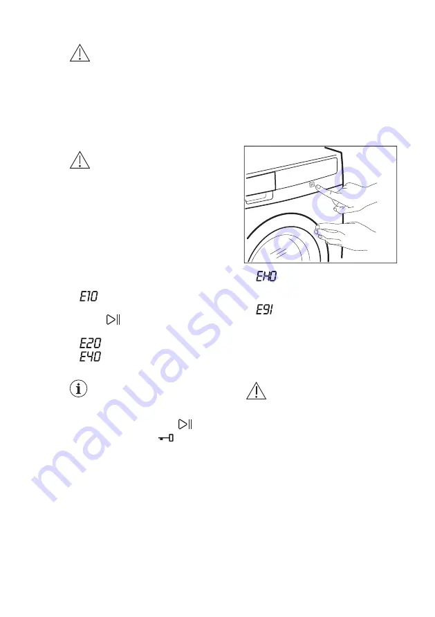 Electrolux EWF 1294BW Скачать руководство пользователя страница 67