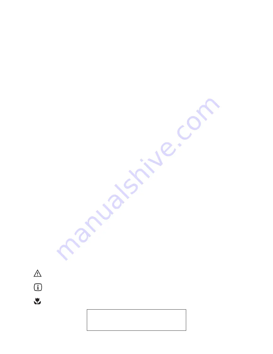 Electrolux EWF 1470 Instruction Booklet Download Page 2