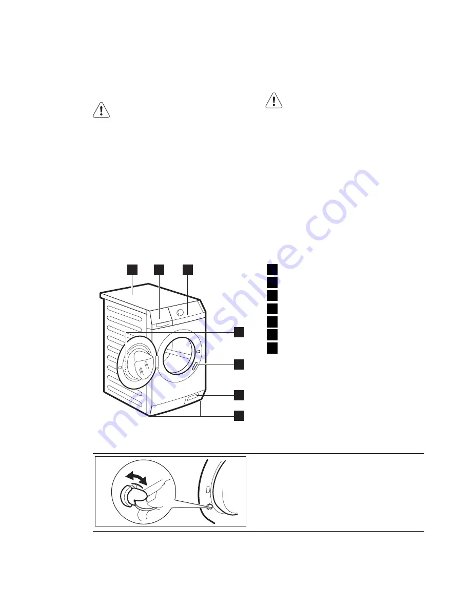 Electrolux EWF 1486 GDW User Manual Download Page 5