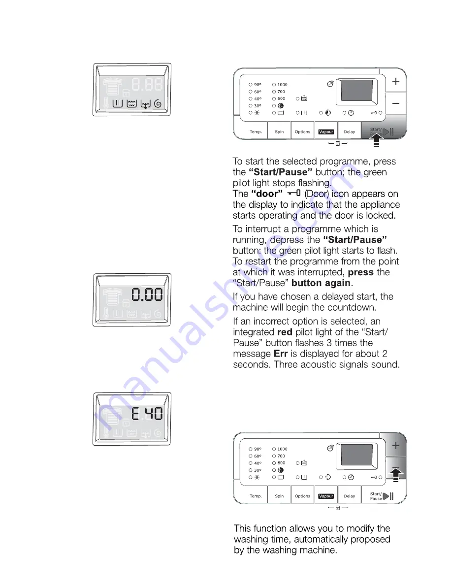 Electrolux EWF10831 Скачать руководство пользователя страница 14