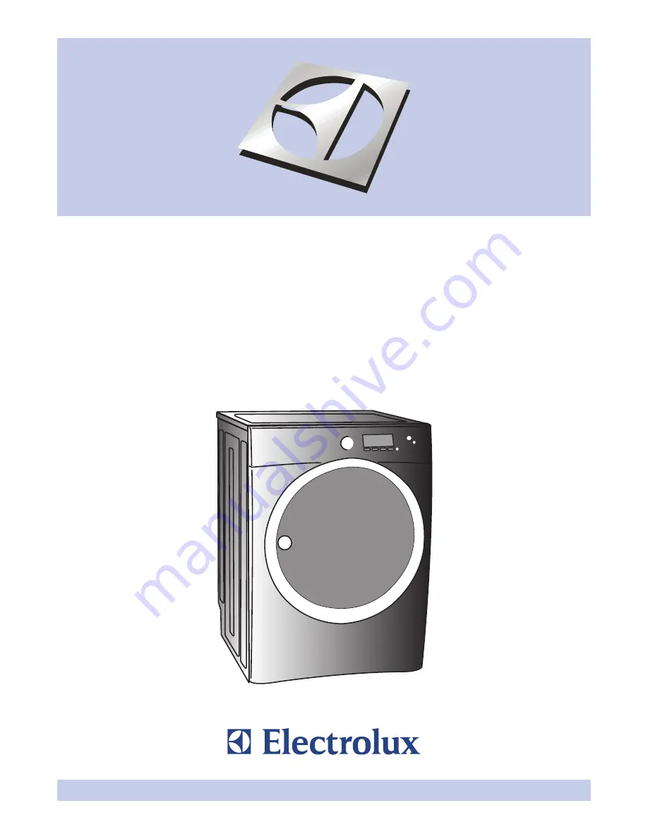 Electrolux EWMED6CIRR0 Use & Care Manual Download Page 1