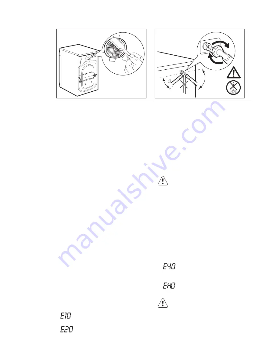 Electrolux EWS1266EDW User Manual Download Page 20