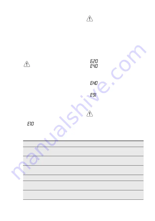 Electrolux EWT 2067EDW Скачать руководство пользователя страница 46