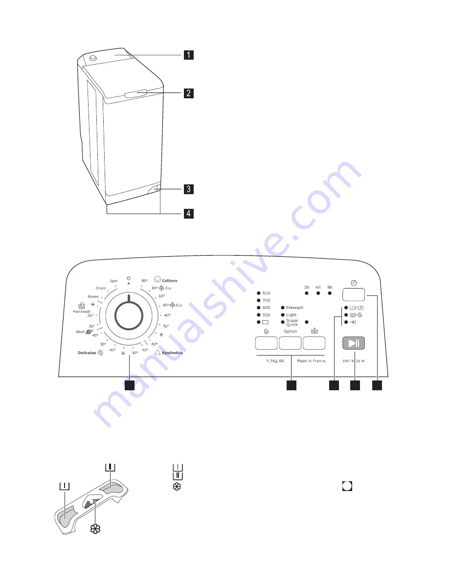 Electrolux EWT 8020 W User Manual Download Page 2