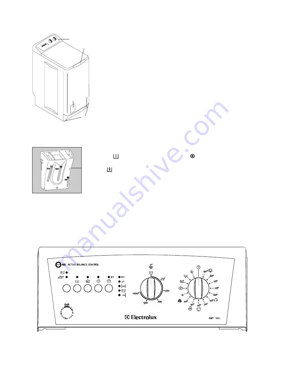 Electrolux EWT1051 Скачать руководство пользователя страница 4