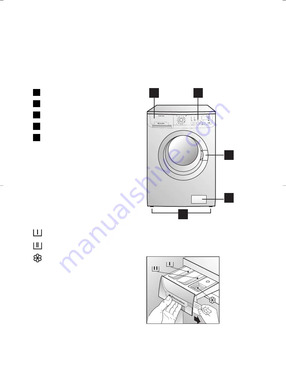 Electrolux EWW 12480 W Скачать руководство пользователя страница 8