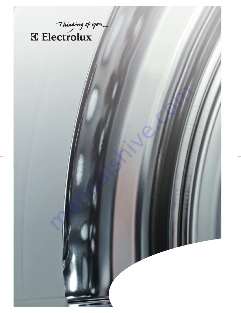 Electrolux EWX 12550 W User Manual Download Page 1