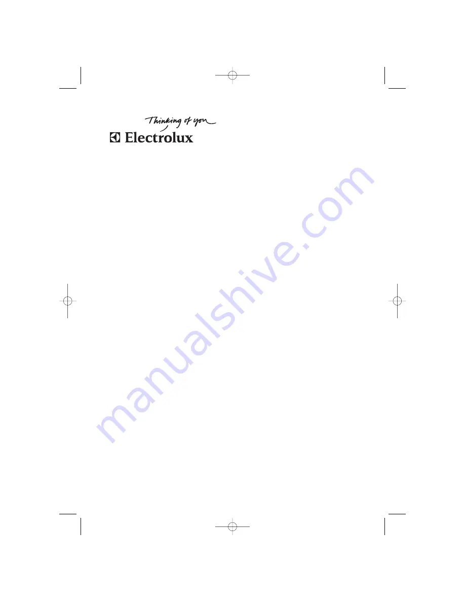 Electrolux EX401ISB User Manual Download Page 1