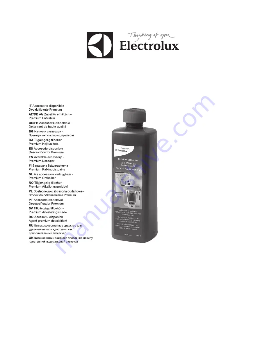 Electrolux Favola Easy ELM 5000 Instruction Book Download Page 60