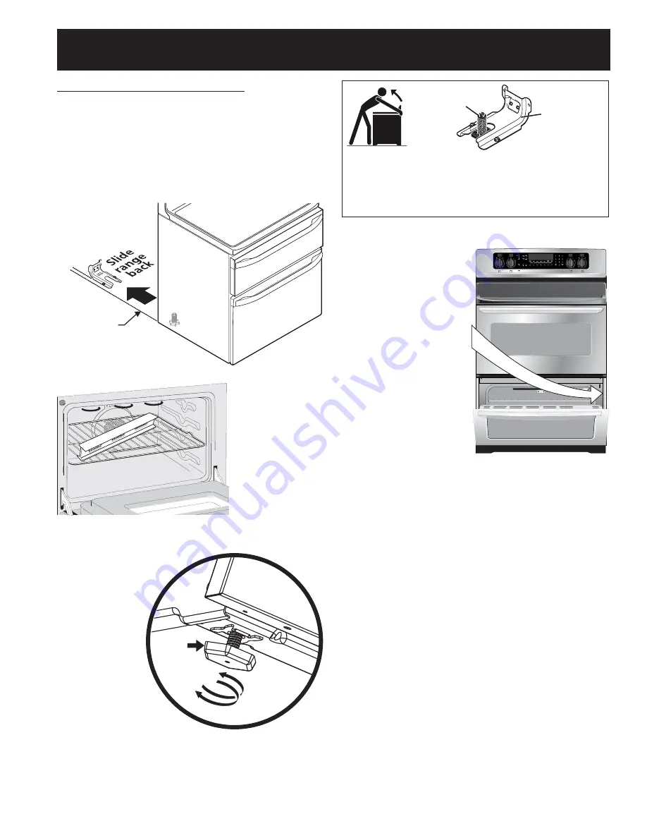 Electrolux FGEF300DNB Installation Instructions Manual Download Page 3