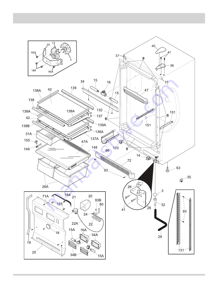 Electrolux FPUH17D7KF All Freezer Professional Series Servicing Download Page 68