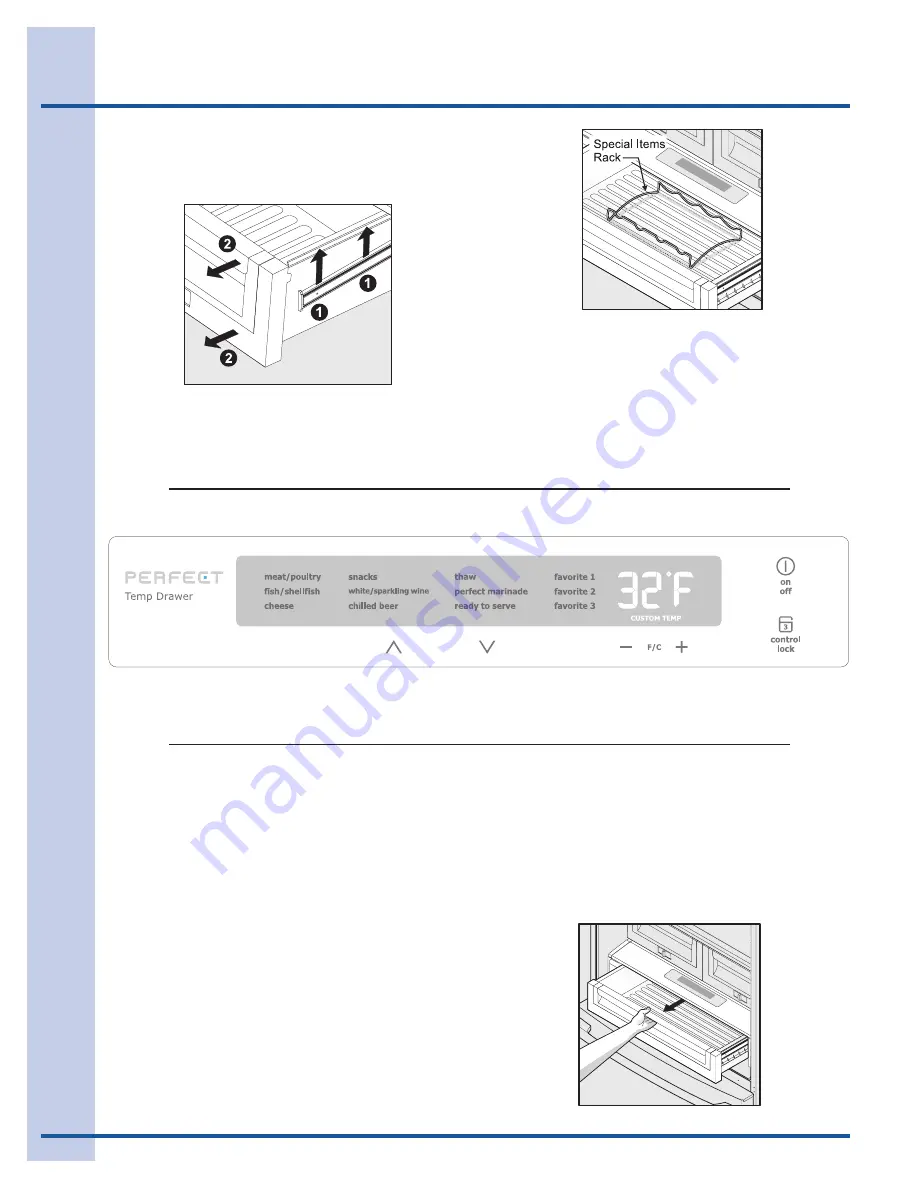 Electrolux French Door Bottom Freezer/Refrigerator Скачать руководство пользователя страница 22