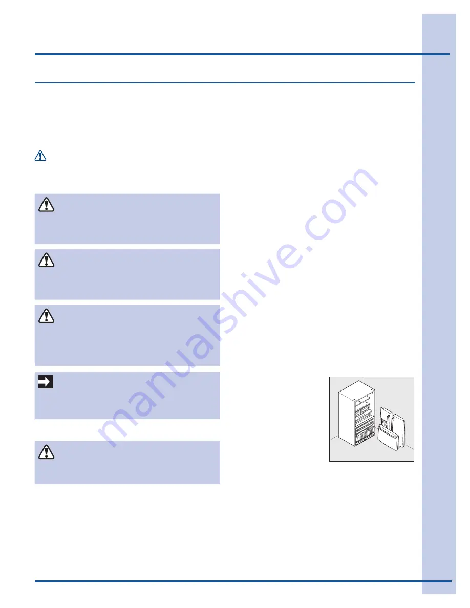 Electrolux French Door Bottom Freezer/Refrigerator Use & Care Manual Download Page 40