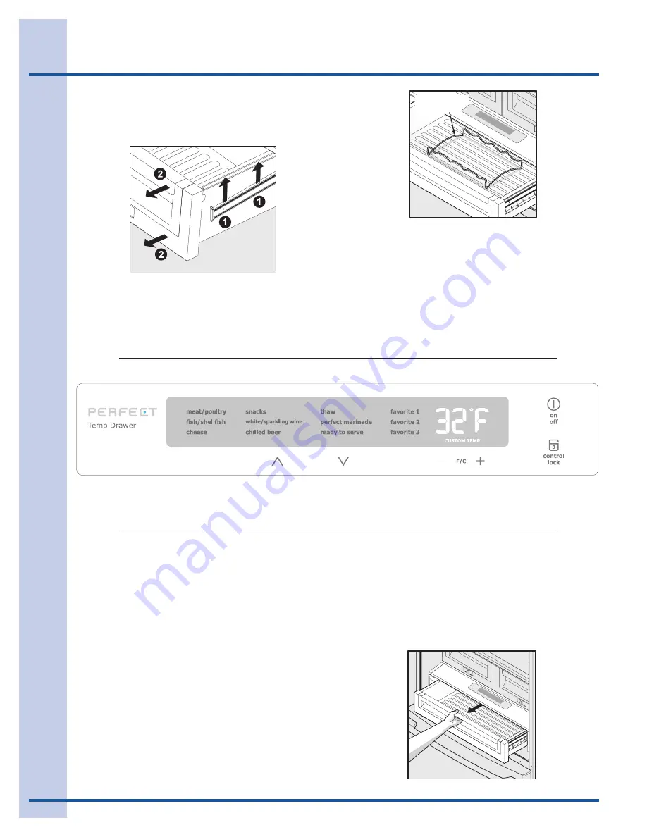 Electrolux French Door Bottom Freezer/Refrigerator Use & Care Manual Download Page 59