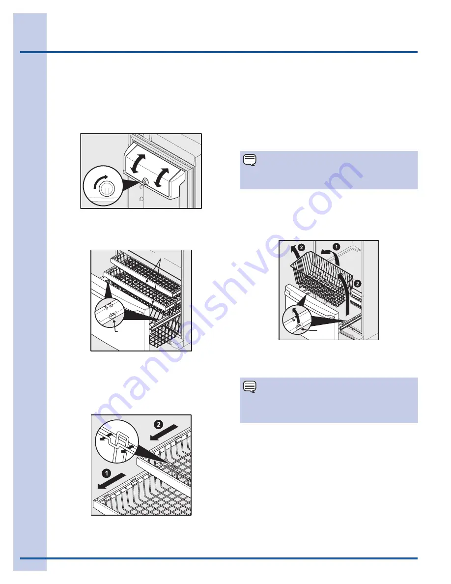 Electrolux French Door Bottom Freezer/Refrigerator Use & Care Manual Download Page 61