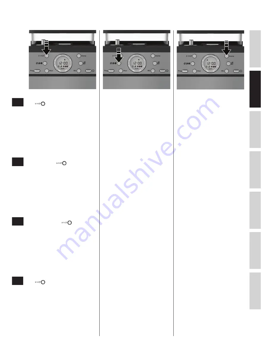 Electrolux FRESH AROMA EKAM300 Instruction Book Download Page 35