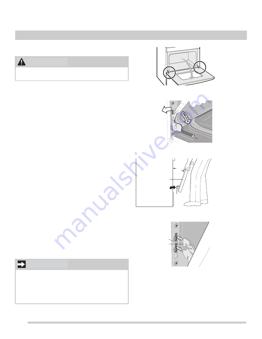 Electrolux Frigidaire CGEF3037TFA Use & Care Manual Download Page 38