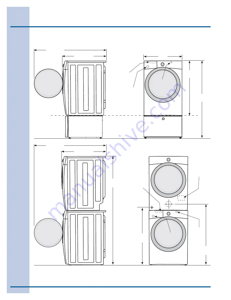 Electrolux Front load washer Installation Instructions Manual Download Page 6