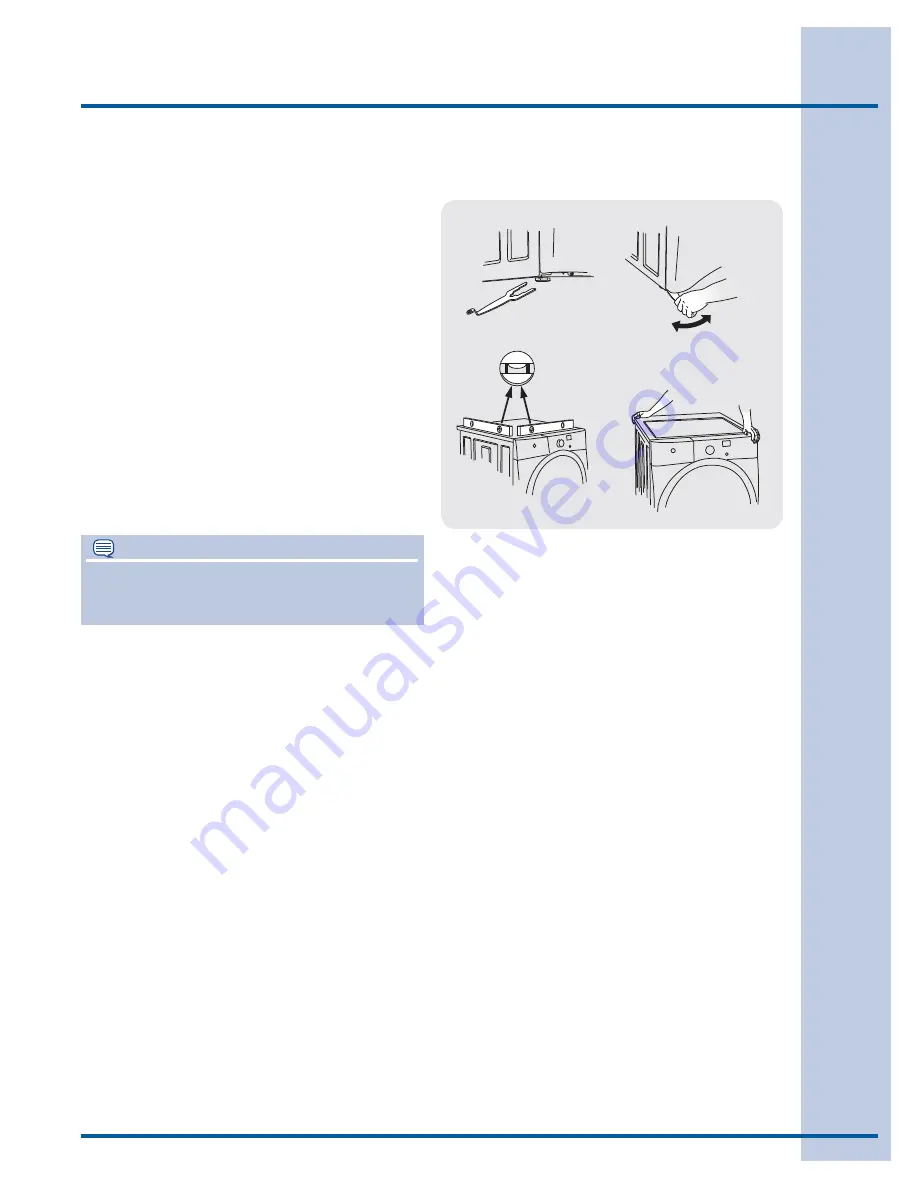 Electrolux Front load washer Installation Instructions Manual Download Page 27