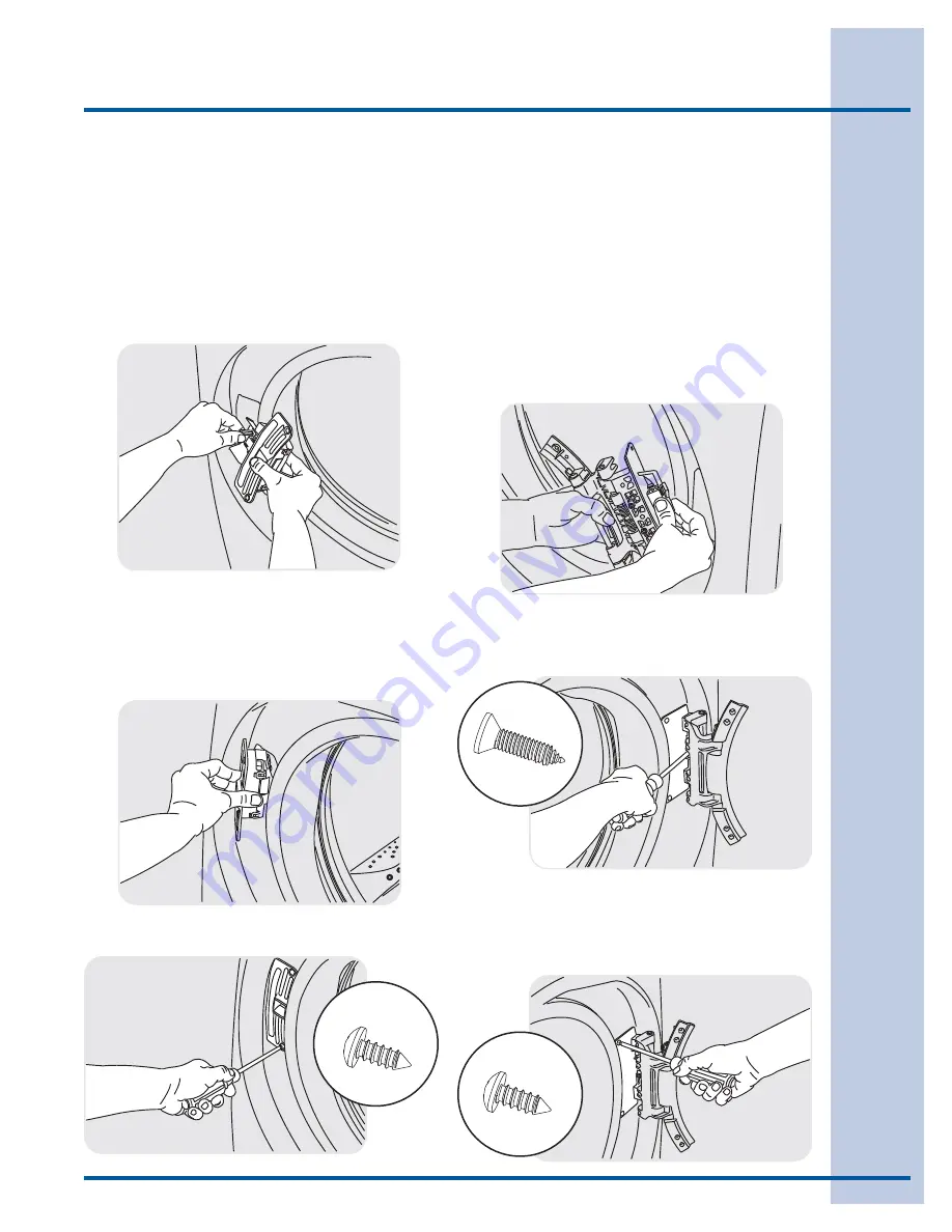 Electrolux Front load washer Installation Instructions Manual Download Page 33