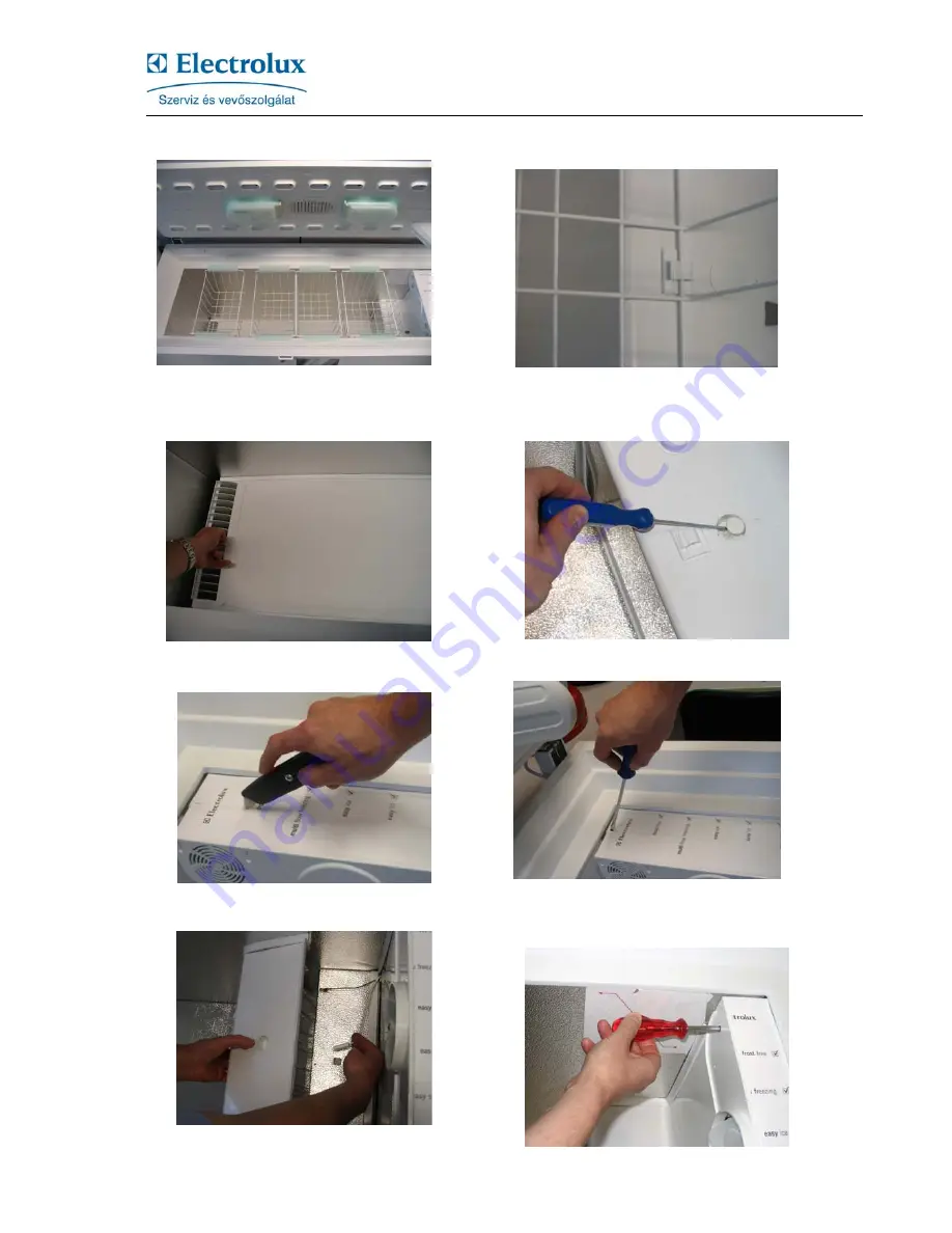 Electrolux FROST FREE CHEST FREEZER Service Manual Download Page 14