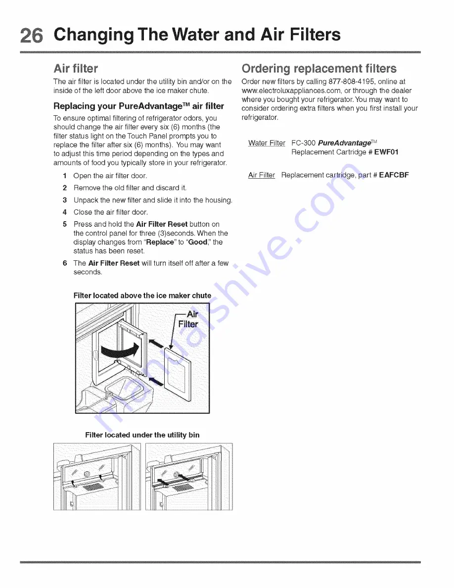 Electrolux ICON E23BC78IPS9 Use & Care Manual Download Page 94