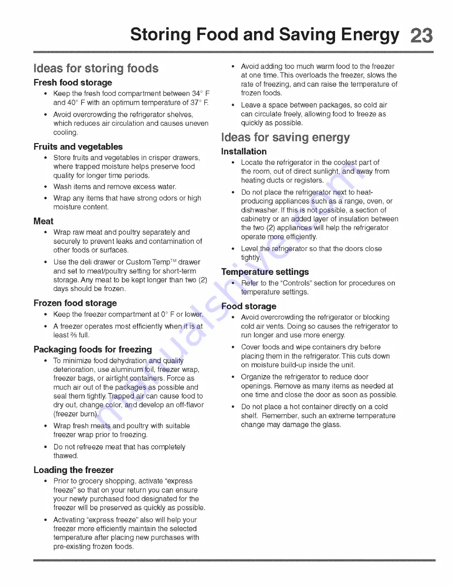 Electrolux ICON E23BC78IPS9 Use & Care Manual Download Page 125