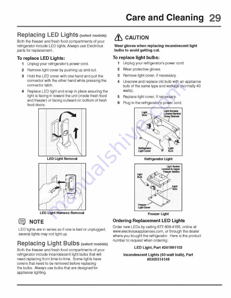 Electrolux ICON E23BC78IPS9 Use & Care Manual Download Page 199