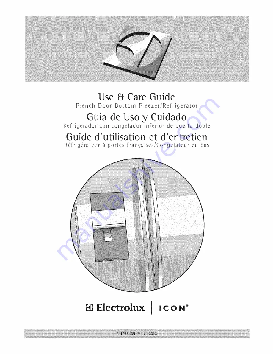 Electrolux Icon E23BC78IPSC Use & Care Manual Download Page 1