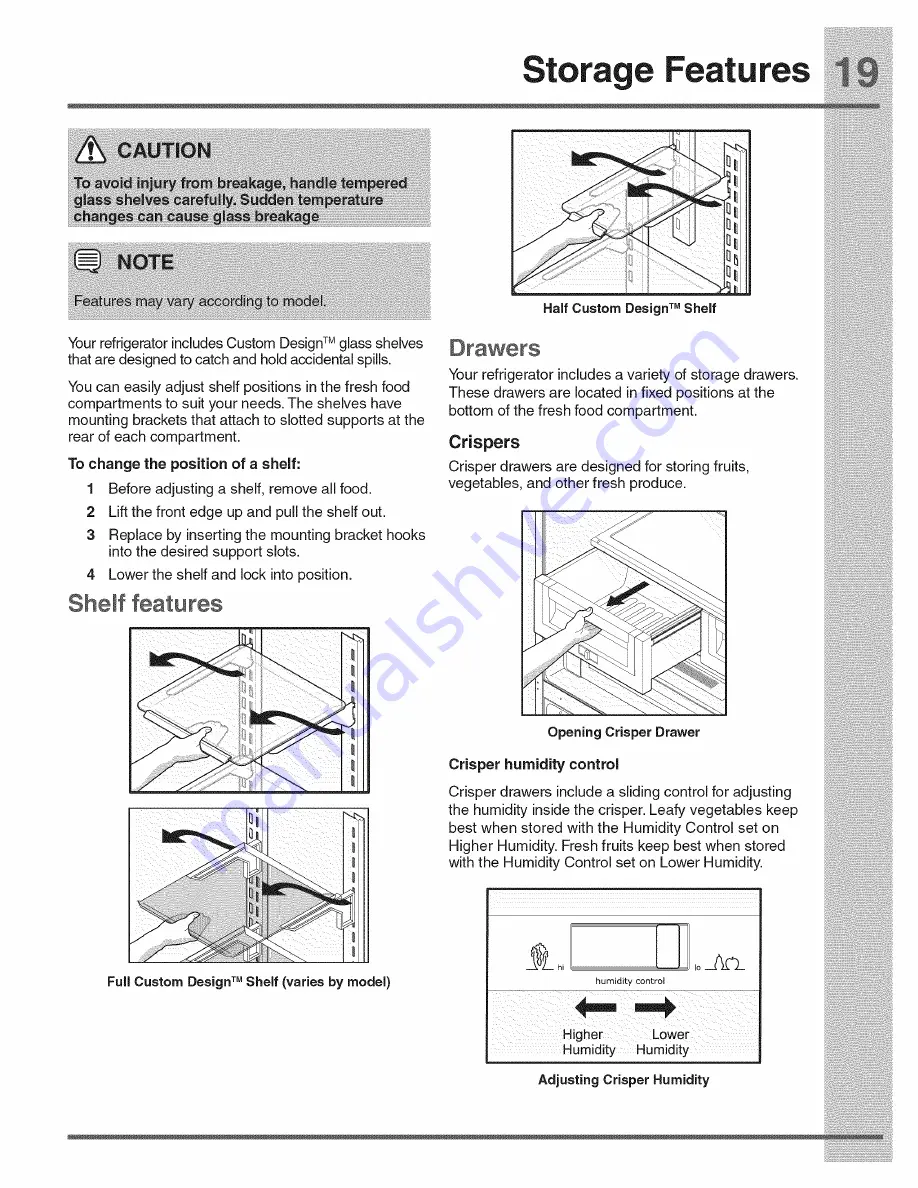 Electrolux Icon E23BC78IPSC Use & Care Manual Download Page 19