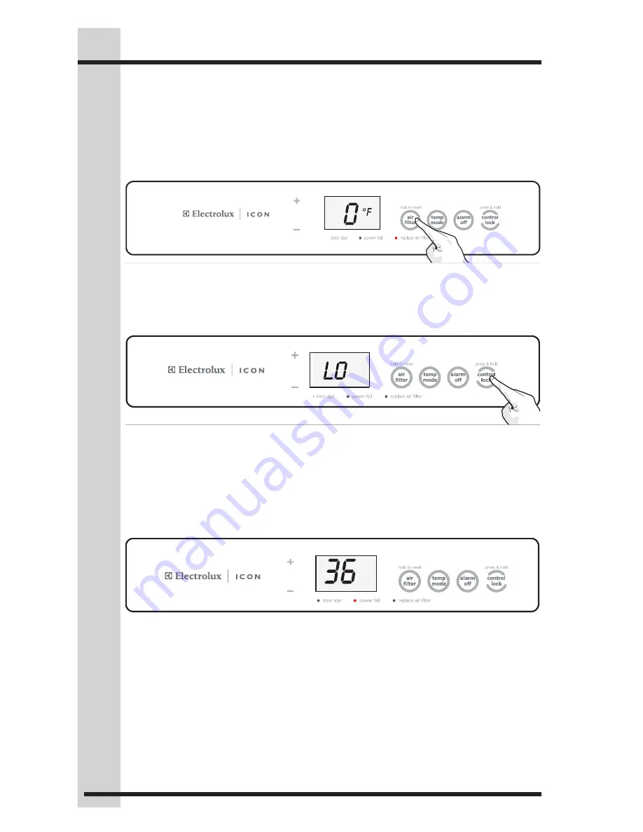 Electrolux ICON E32AF85PQS Скачать руководство пользователя страница 10