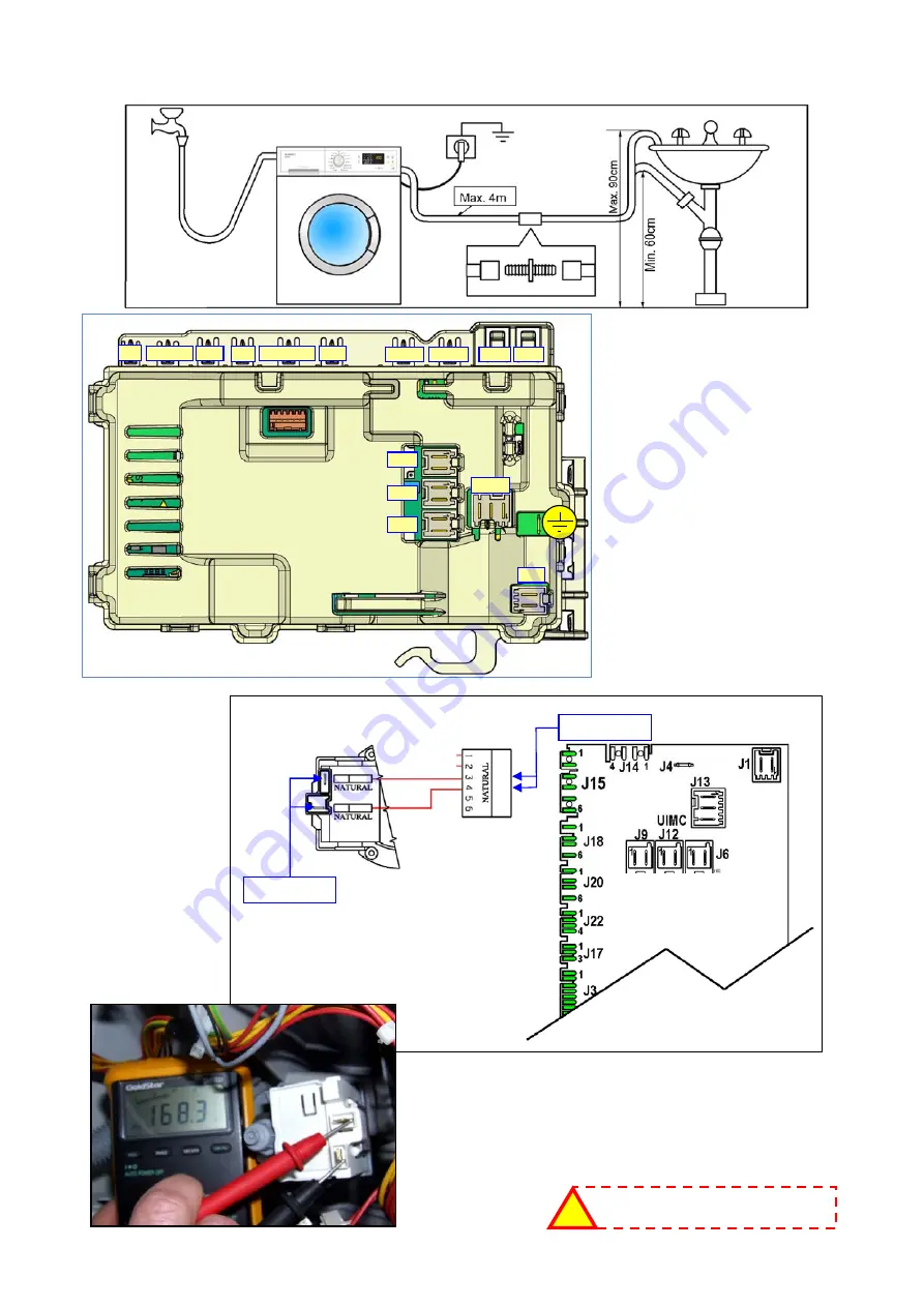 Electrolux Inspiration EWX11831 TC3 Service Manual Download Page 25