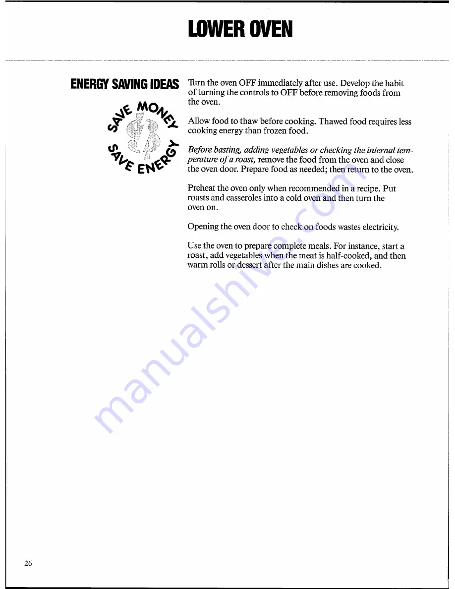 Electrolux KB969L Owner'S Manual Download Page 26