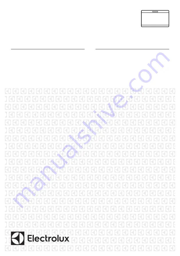 Electrolux LCB3LE20W0 User Manual Download Page 1