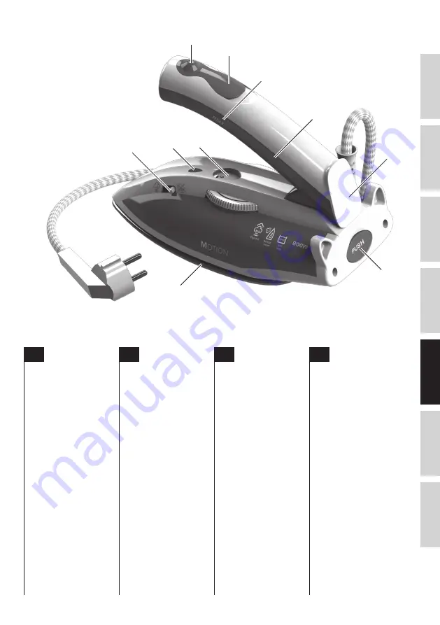 Electrolux MOTION EDBT800 Instruction Book Download Page 67