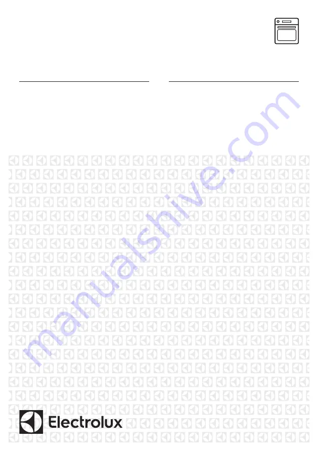 Electrolux OPEA4300X User Manual Download Page 1