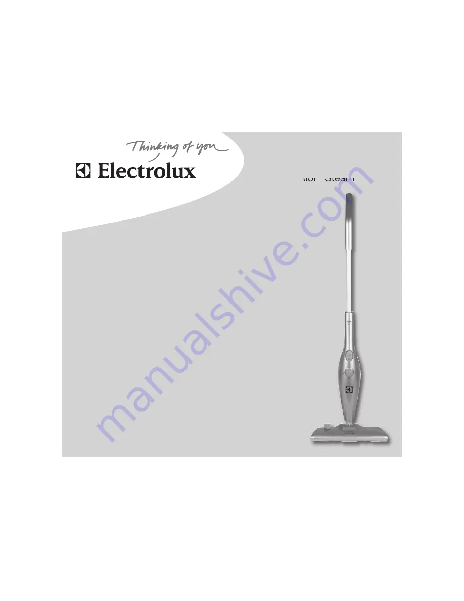 Electrolux Precision Owner'S Manual Download Page 1