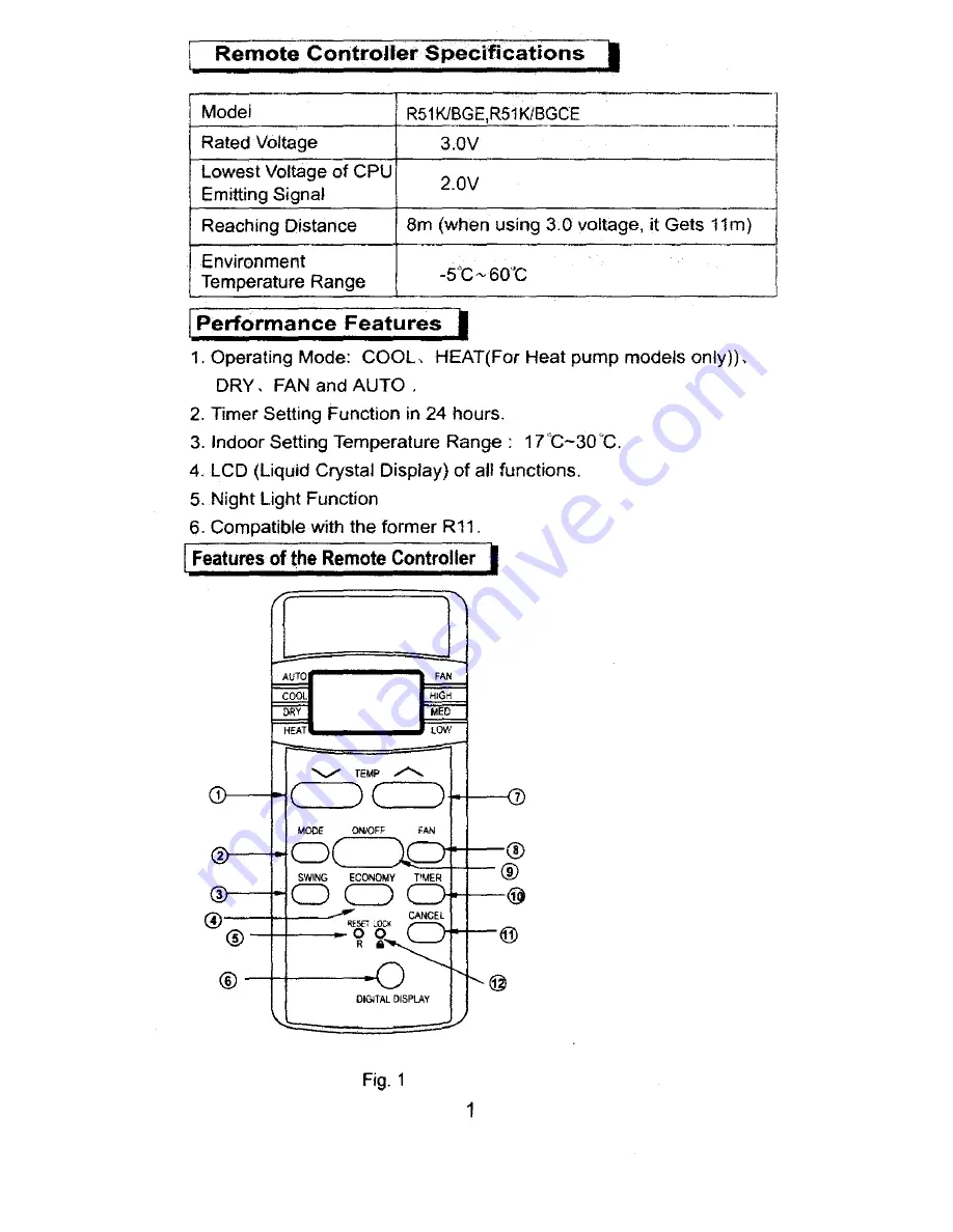 Electrolux R51K/BGCE Owner'S Manual Download Page 3