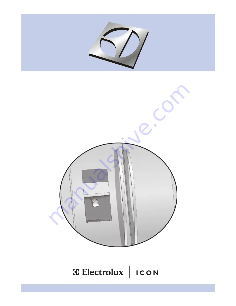 Electrolux Refrigerador con congelador inferior de puerta doble (Spanish) Guía De Uso Y Cuidado Download Page 1