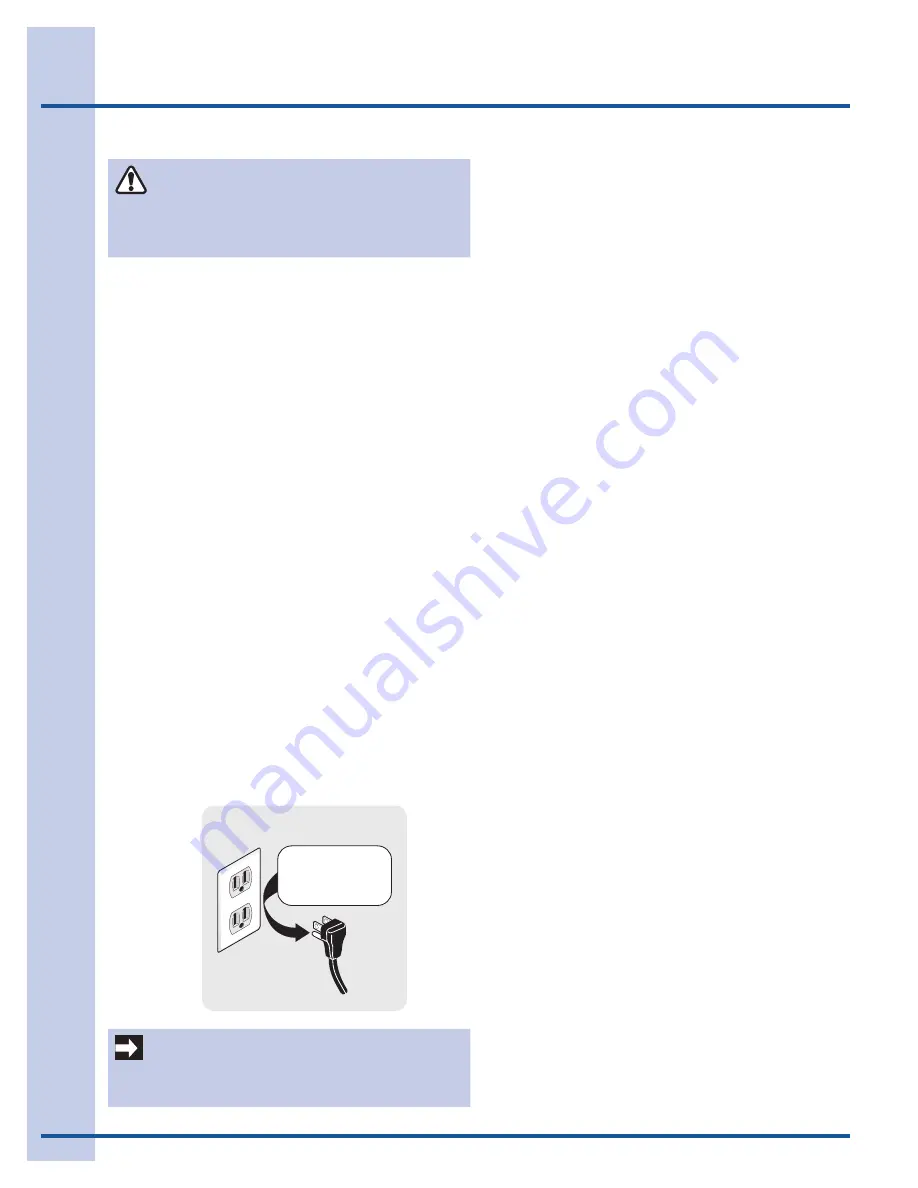 Electrolux Refrigerador con congelador inferior de puerta doble (Spanish) Guía De Uso Y Cuidado Download Page 4