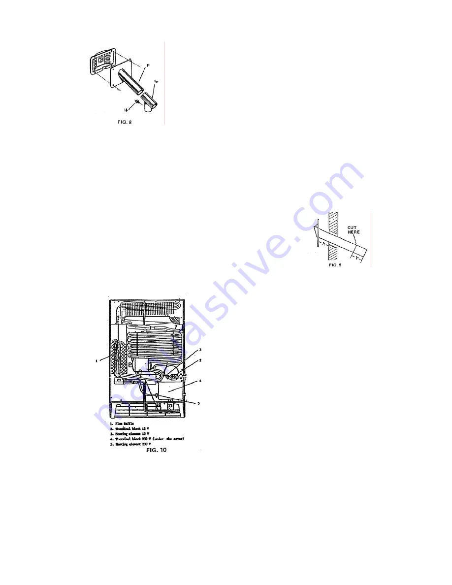 Electrolux RM 122F Operating And Installation Instructions Download Page 8