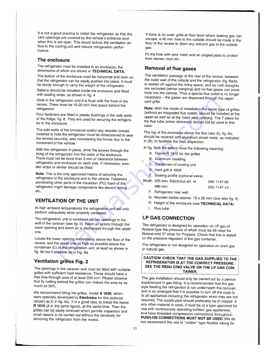 Electrolux RM 42xx Operating And Installation Instructions Download Page 6