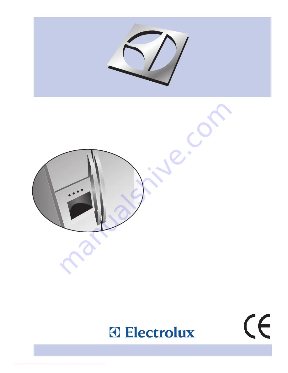 Electrolux S 75628 SK Use & Care Manual Download Page 1