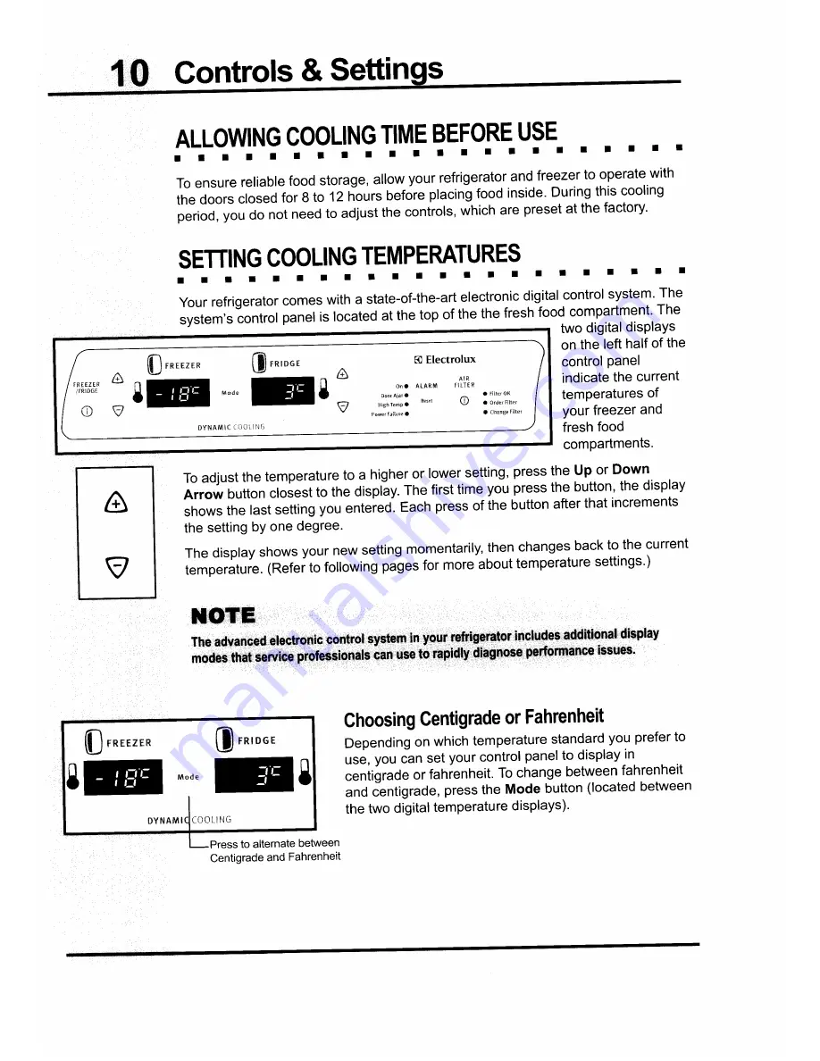 Electrolux S756281KG Use & Care Manual Download Page 10